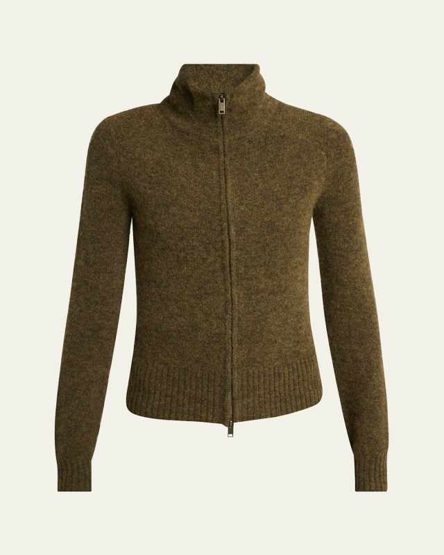 Prunella Full-Zip Sweater Jacket